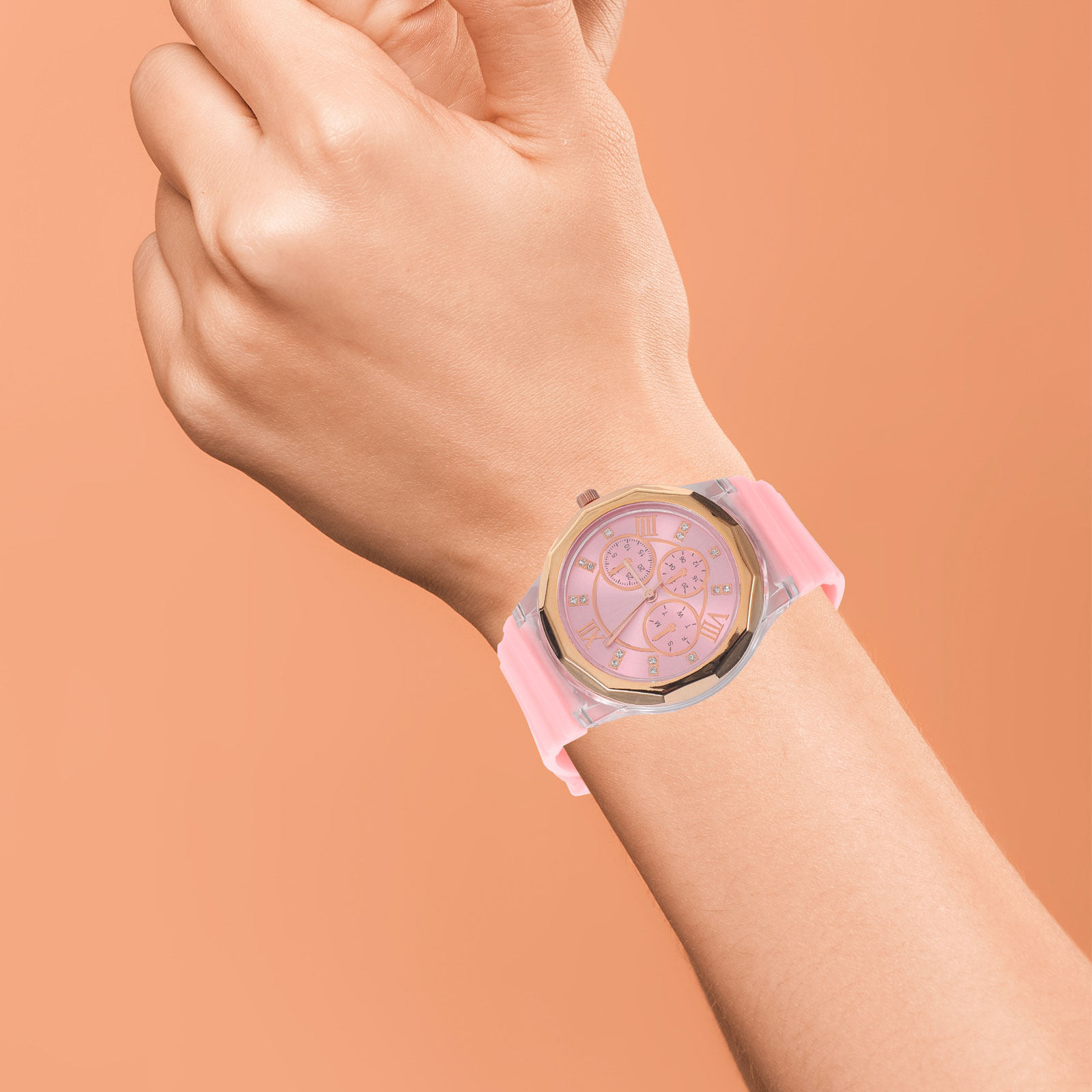 Luxury Watch Gift For Her - Women Butterfly Quartz Watch Premium Silicone