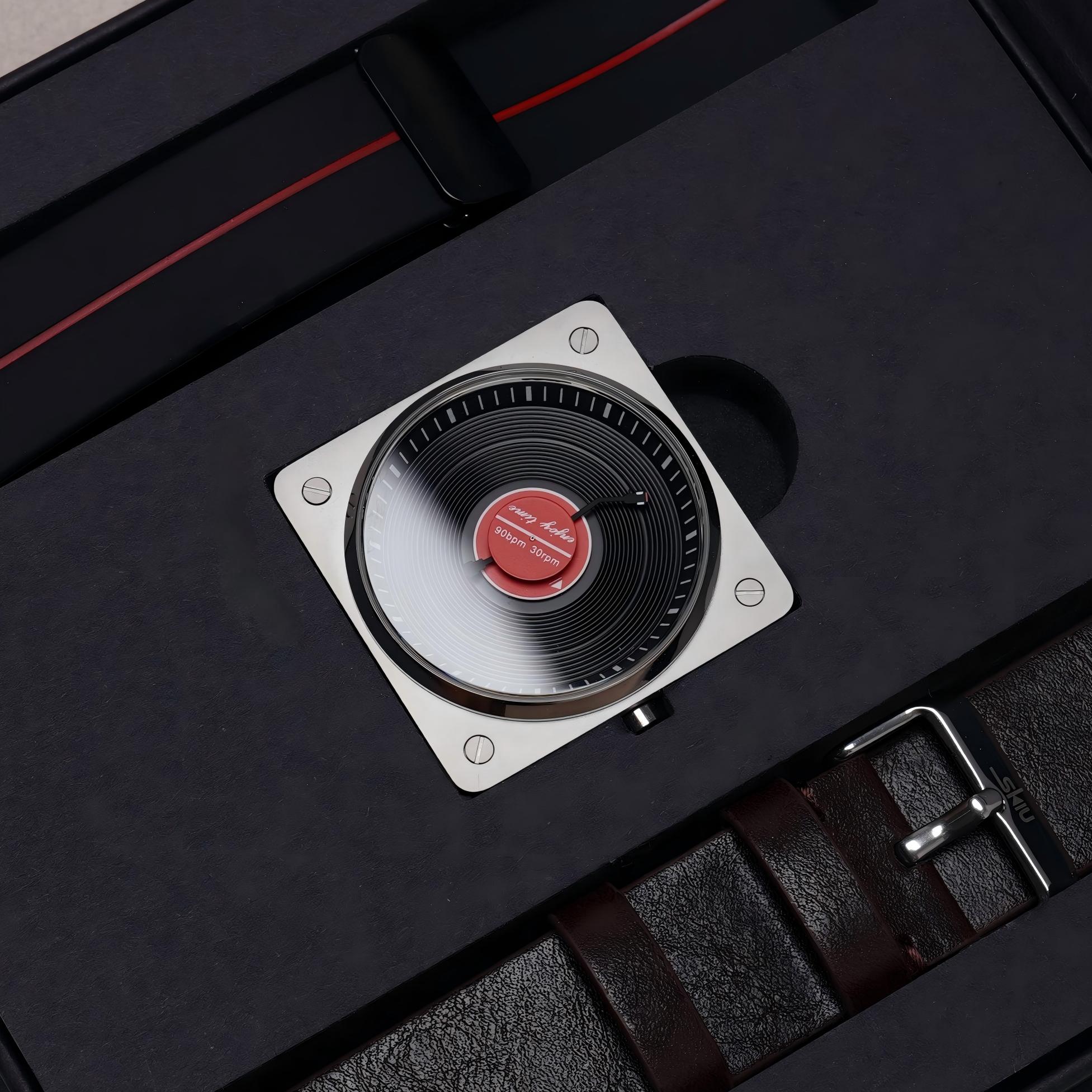 SKU Vinyl Record Quartz Men's  - огляд і ціна Luxury Watch Maker