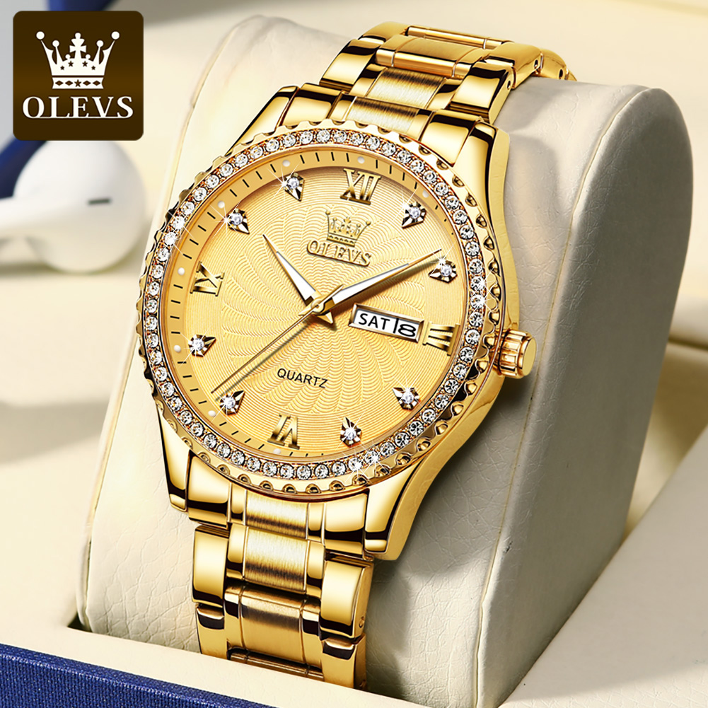 OLEVS 5565 Luxury Brand Quartz - огляд і ціна Luxury Watch Investment