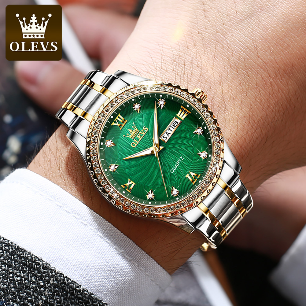 OLEVS 5565 Luxury Brand Quartz - огляд і ціна Luxury Watch Investment