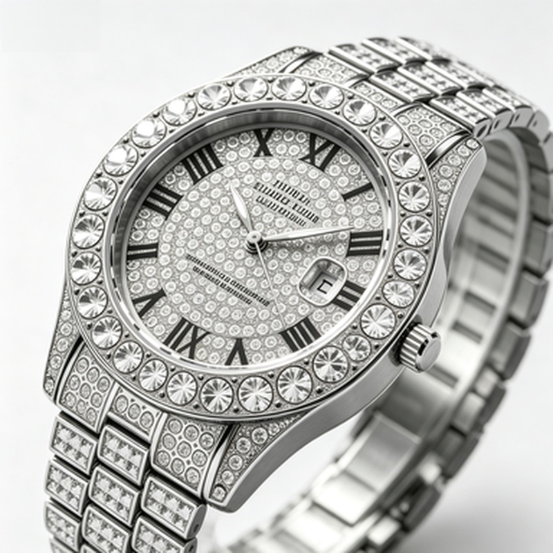 Hot‑Selling Gold Luxury Iced‑O - огляд і ціна Luxury Watch Iceberg