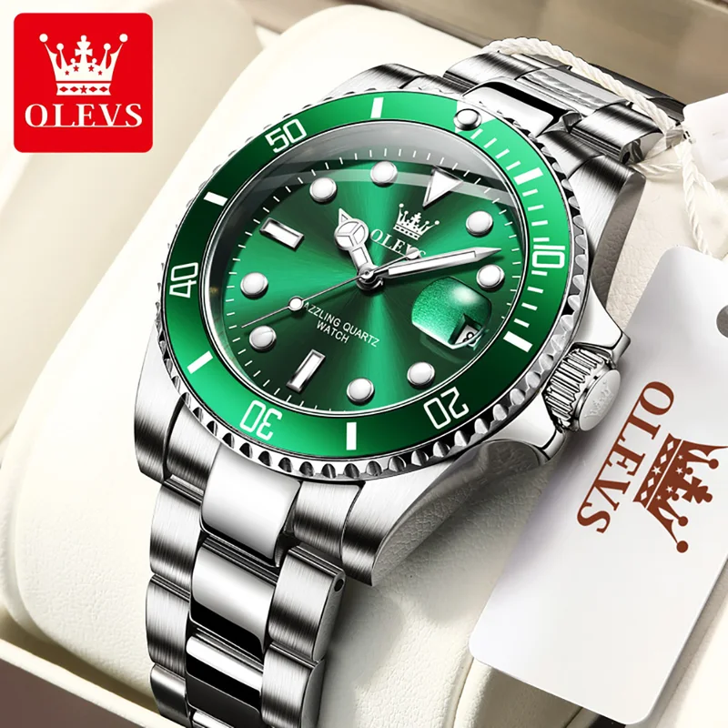 OLEVS Original Quartz Watch fo - огляд і ціна Luxury Watch Maker