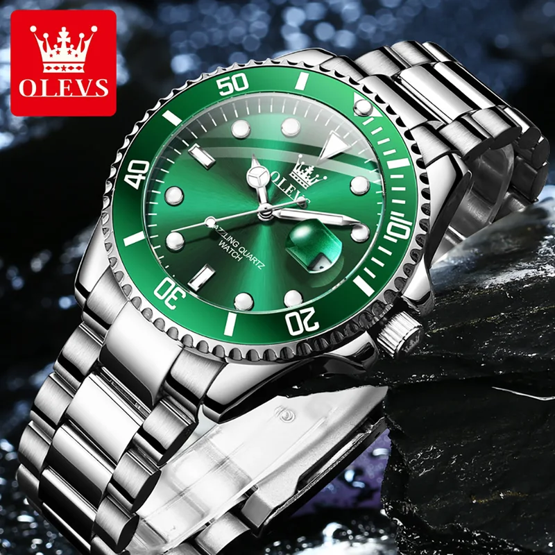 OLEVS Original Quartz Watch fo - огляд і ціна Luxury Watch Maker