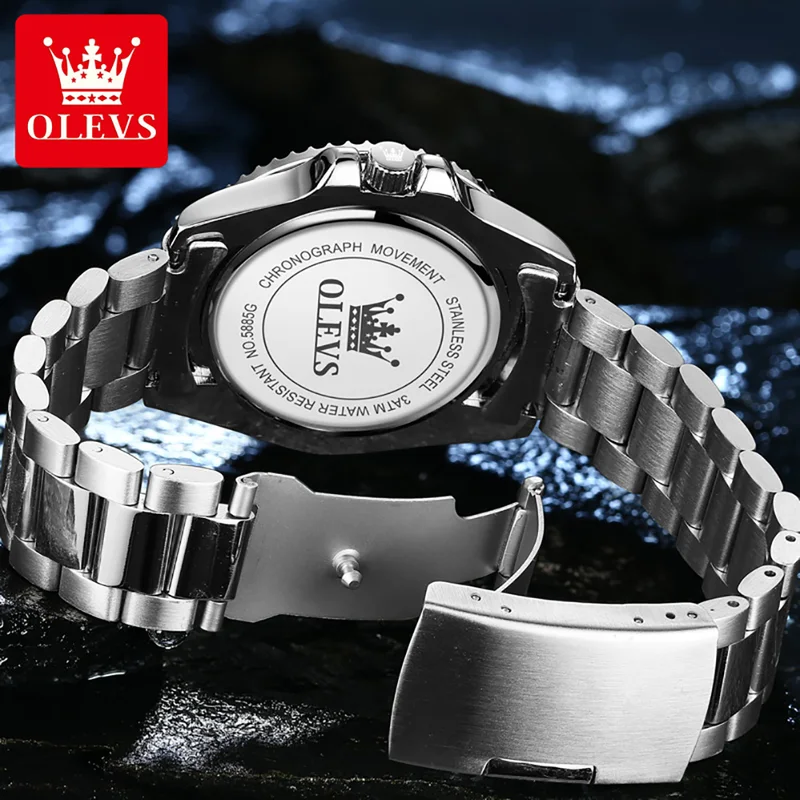 OLEVS Original Quartz Watch fo - огляд і ціна Luxury Watch Maker