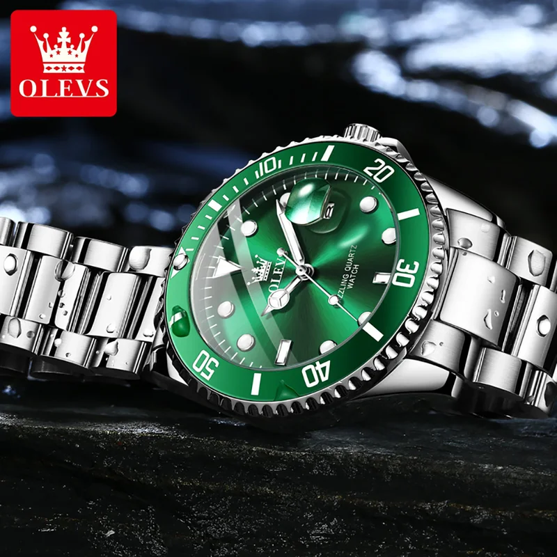 OLEVS Original Quartz Watch fo - огляд і ціна Luxury Watch Maker