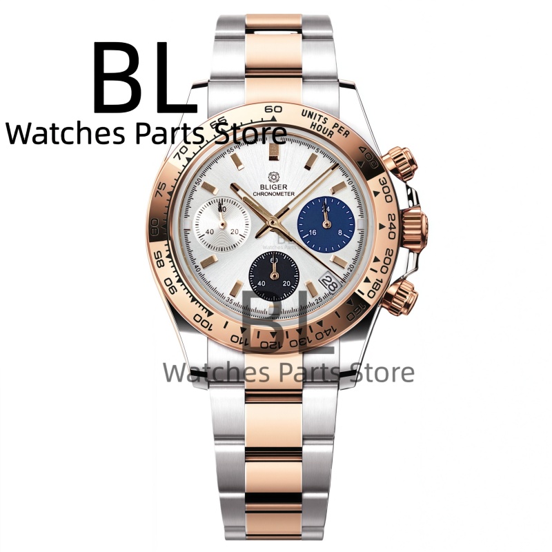 BLIGER Two Tone Silver Rose Me - огляд і ціна Luxury Watch Maker