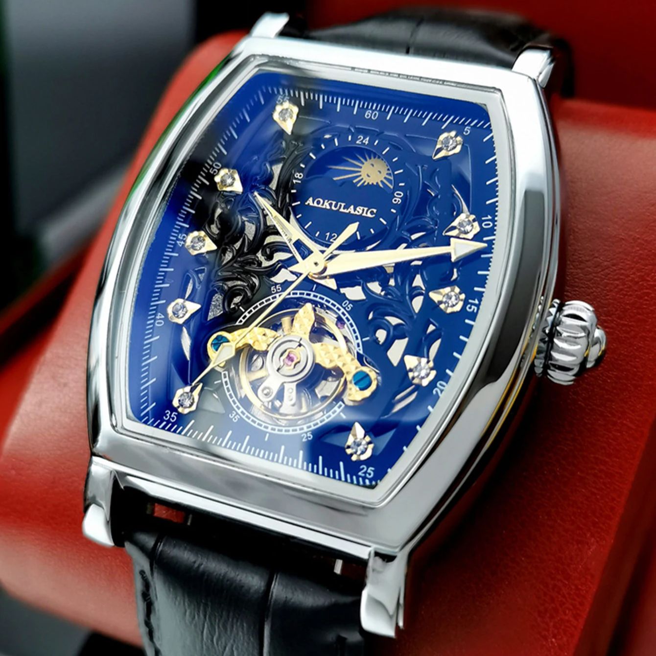 AOKULASIC Tourbillon Iced Out  - огляд і ціна Luxury Watch Iceberg