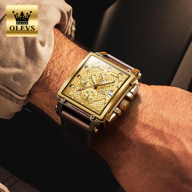 OLEVS Brand Mens Watches Water - огляд і ціна Luxury Watch Maker