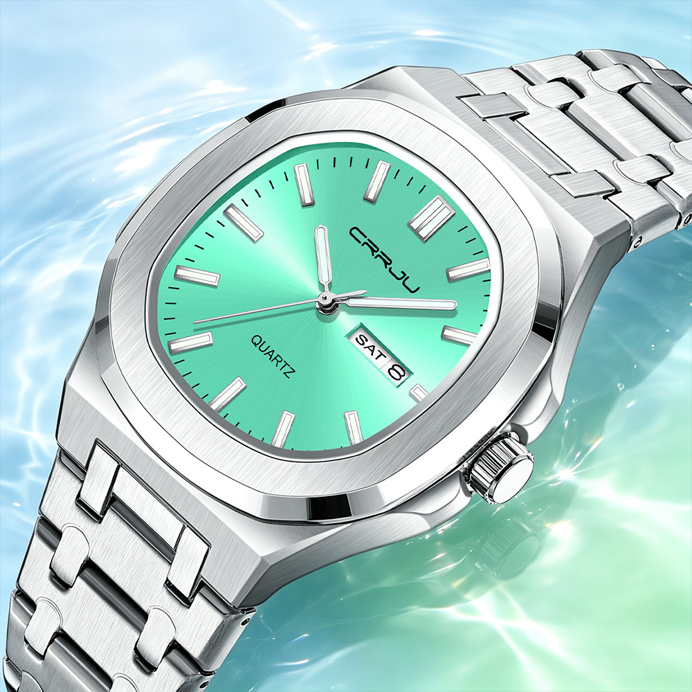CRRJU 5039 Top Brand Men's Qua - огляд і ціна Luxury Watch Top 10