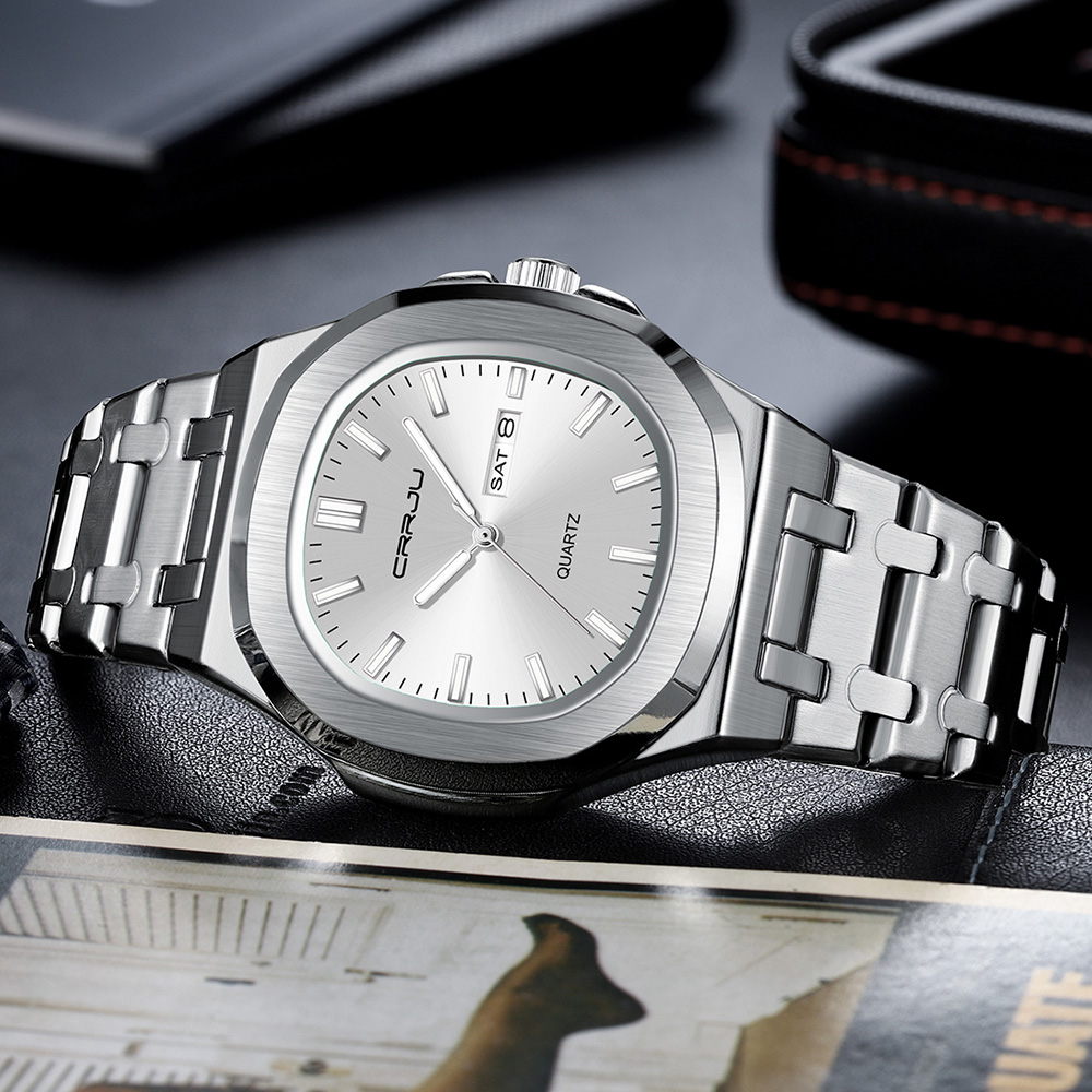 CRRJU 5039 Top Brand Men's Qua - огляд і ціна Luxury Watch Top 10
