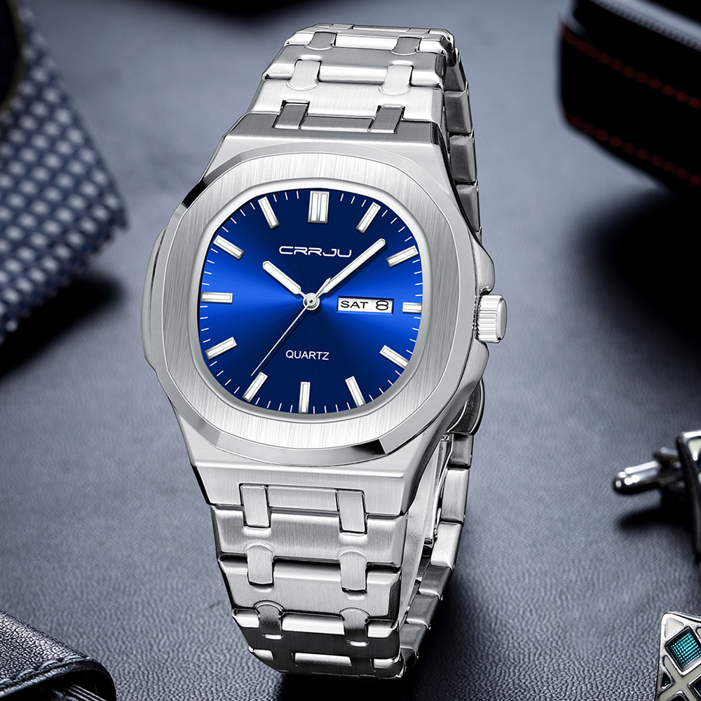 CRRJU 5039 Top Brand Men's Qua - огляд і ціна Luxury Watch Top 10